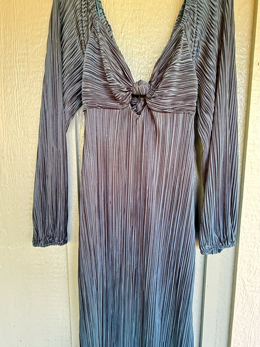 BalticBorn Deep Teal Dress with Knot Detail and Tie back. Beautiful and sexy!!